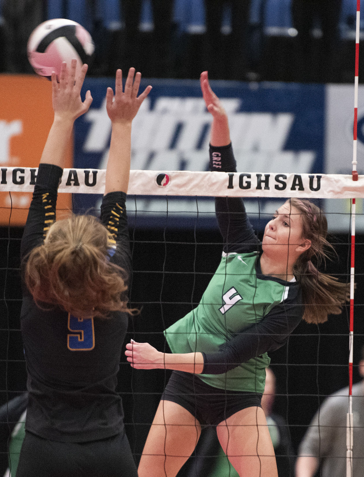 Osage vs Humboldt state volleyball